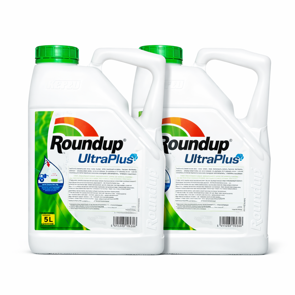 ROUNDUP Ultraplus 2x5L Diserbante a base di glifosato