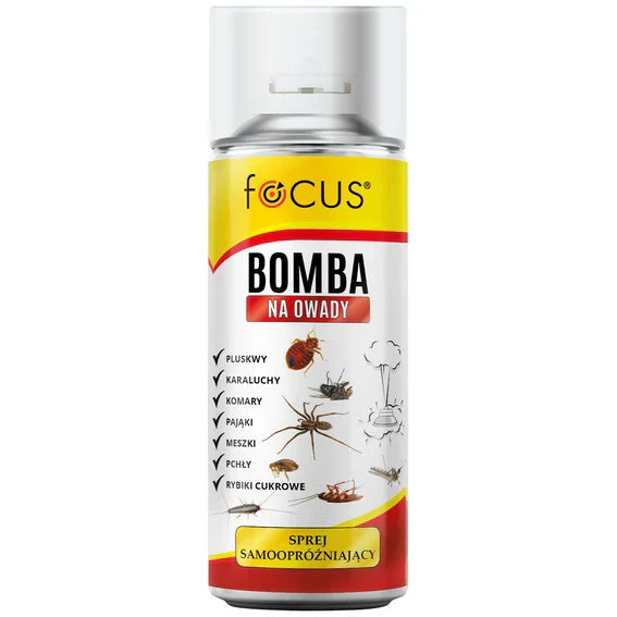 Bombe insetticida Focus 400 ml – Spray autovisore
