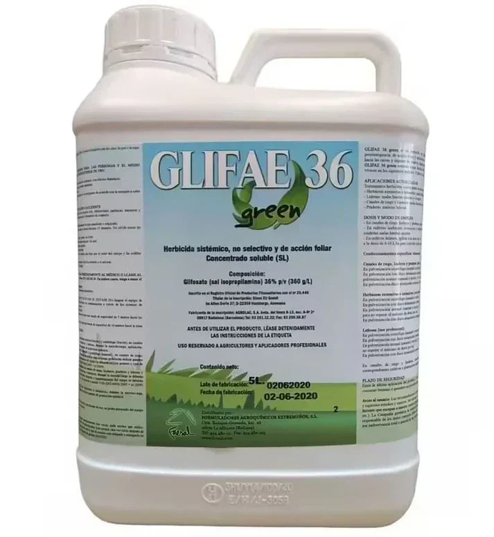 Désherbant GLIFAE 5L Erbicida Glifosato