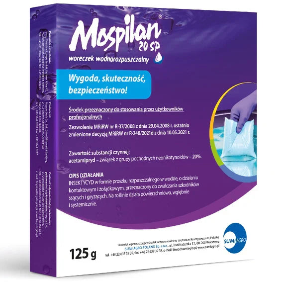 Mospilan 20 SP Sumi Agro - Insetticida Verdelger | 125 g