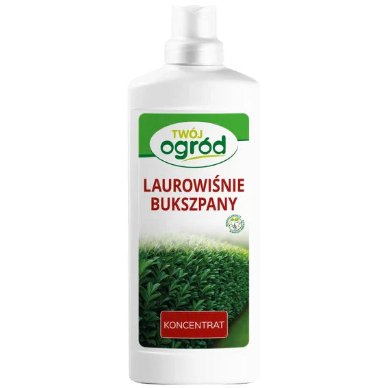 Fertilizzante liquido per lauroceraso e bosso 900 ml – Il tuo giardino