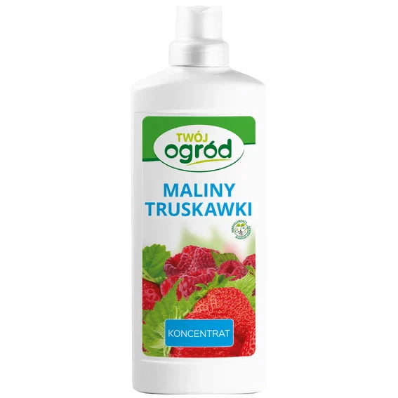 Fertilizzante liquido per piante di lamponi e fragole 900 ml Il tuo giardino