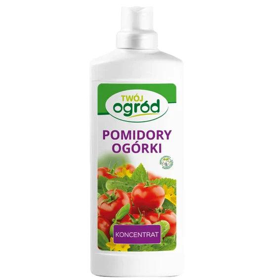 Fertilizzante liquido per pomodori e cetrioli 900 ml – Il tuo giardino