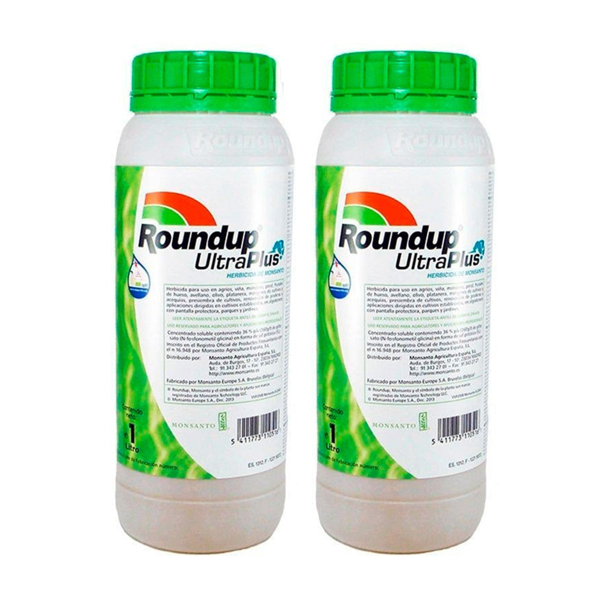 ROUNDUP Ultraplus 2x1L Diserbante a base di glifosato