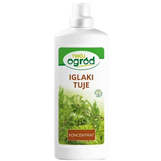 Fertilizzante liquido per conifere e tuie 900 ml – Il tuo giardino